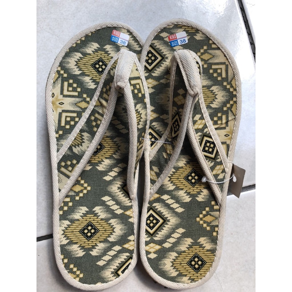 Sendal Jepit Motif Batik Jogjakarta Yogyakarta Murah Sandal Unik