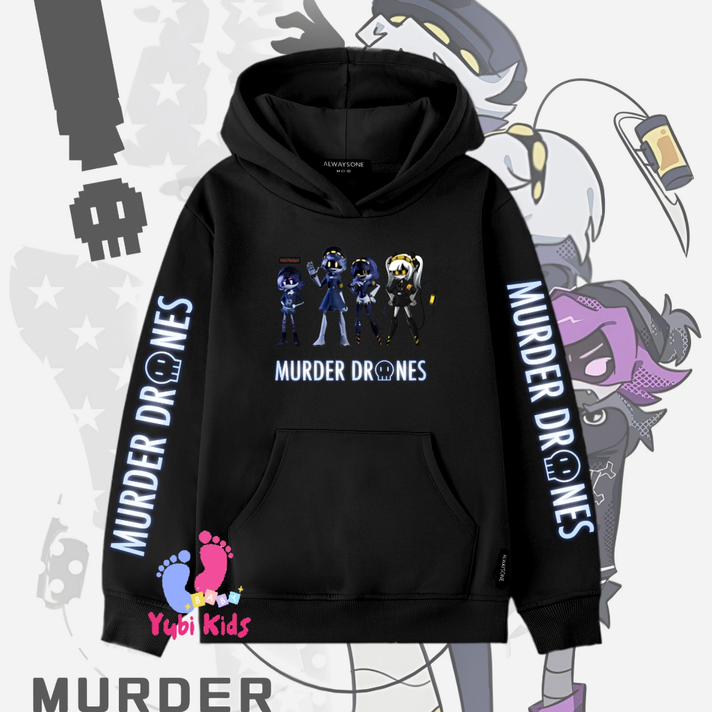Jaket Hoodie Anak Murder Drones / Sweater Anak Murder Drones