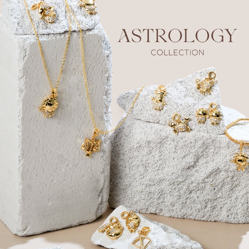 ART E23J Astrology Collection Charm Zodiac Collection