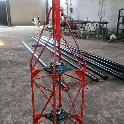 Dudukan rotator tower ancor rotator antena HT beserta bearing