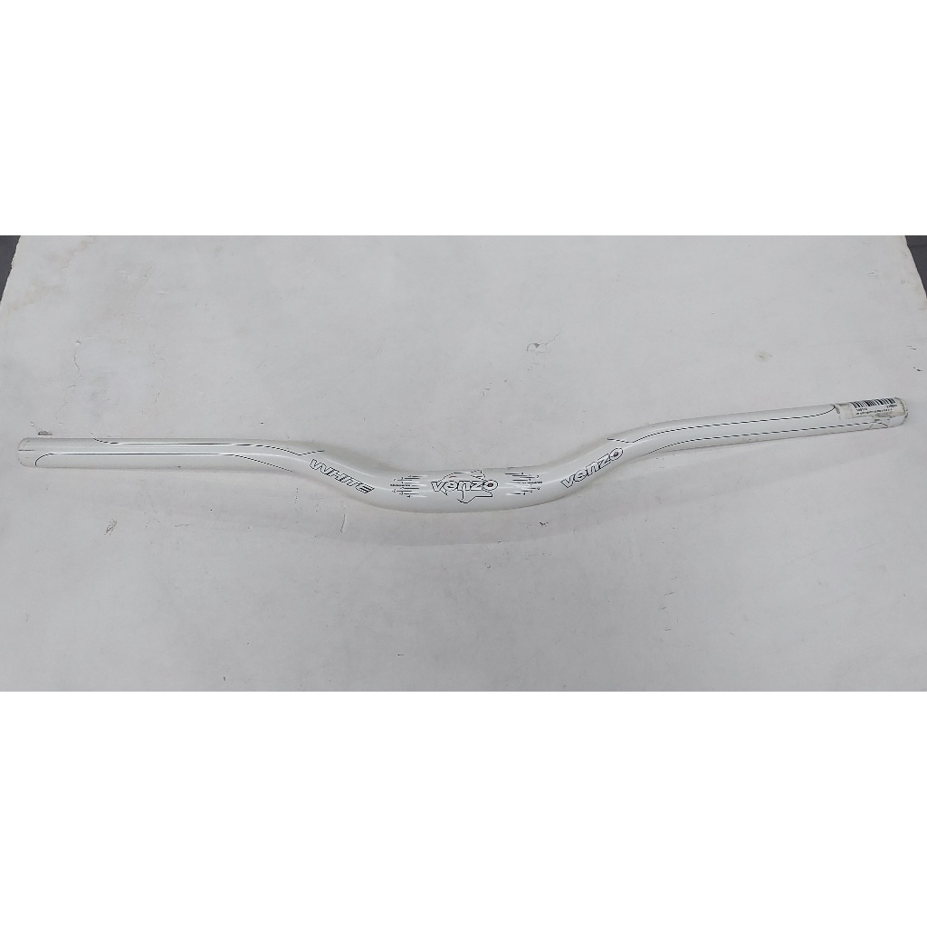 HANDLEBAR STANG RISE VENZO WHITE ALLOY