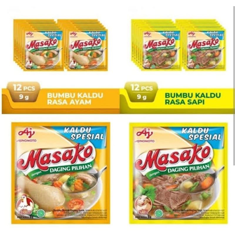 

Masako sapi dan ayam 1 renceng