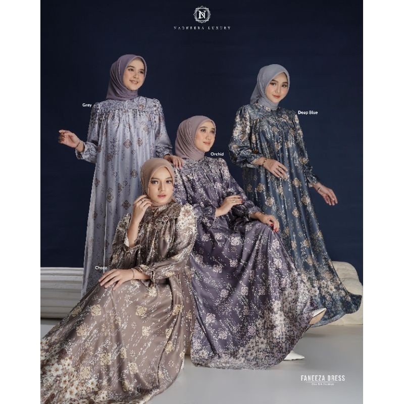 Faneeza Dress Nadheera Gamis Nadheera