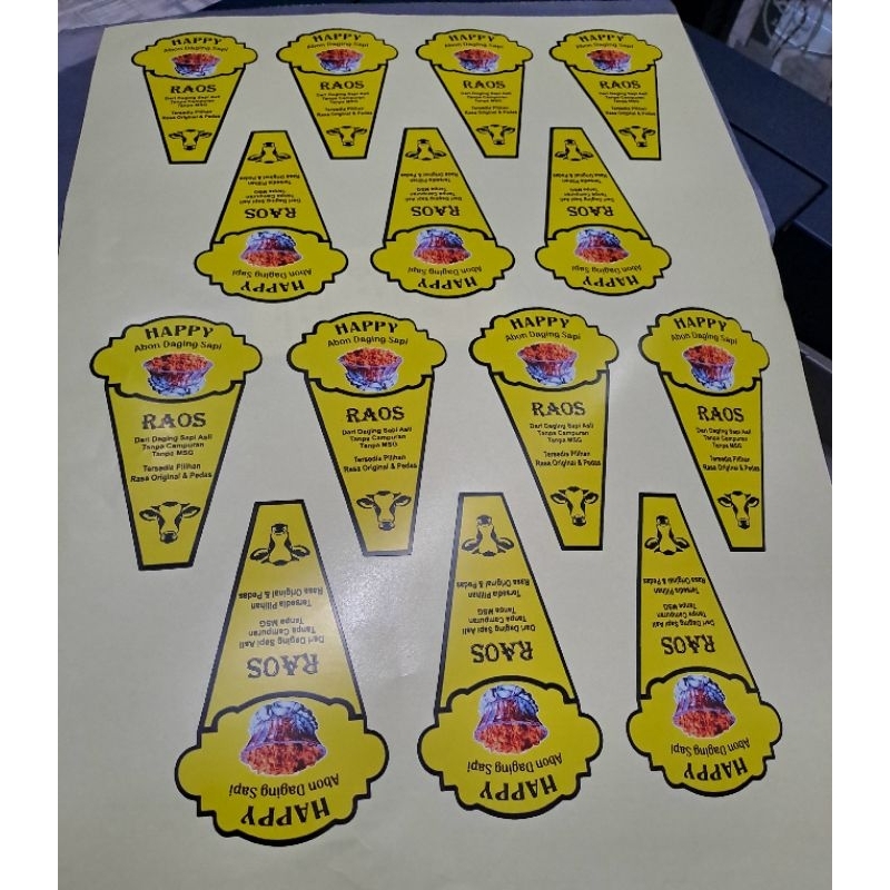 

Stiker Cromo plus Cutting Kisscut