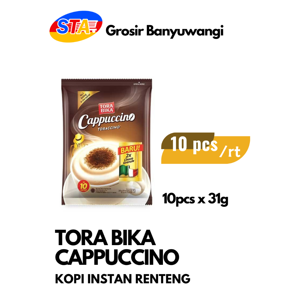 

[BWI] TORABIKA CAPPUCCINO ISI 10 PCS | KOPI RENTENG