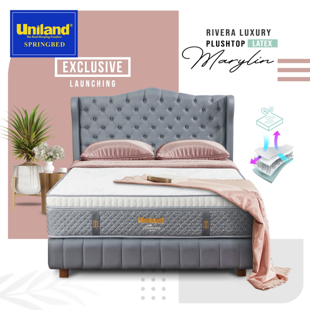 Uniland Springbed Full Set 180x200 / King Size / Kasur Ukuran No. 1