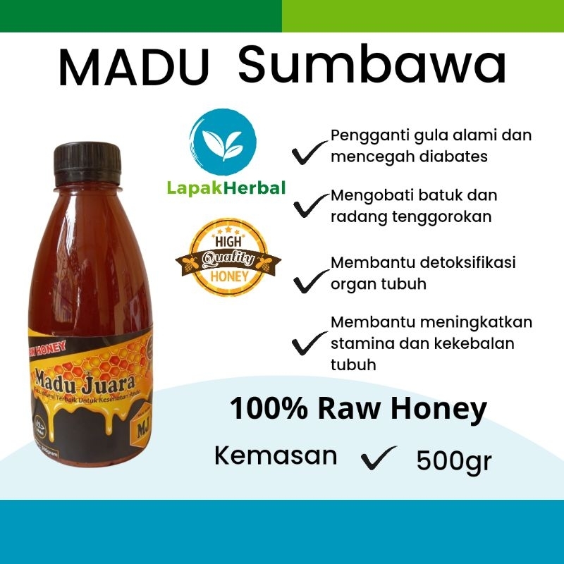 

Madu Hutan Sumbawa 500gr