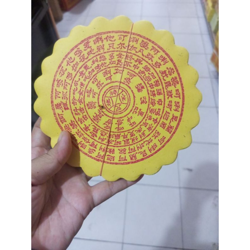 kertas sembahyang Ong sen ci 1pack golden coin (isi 10ikat)