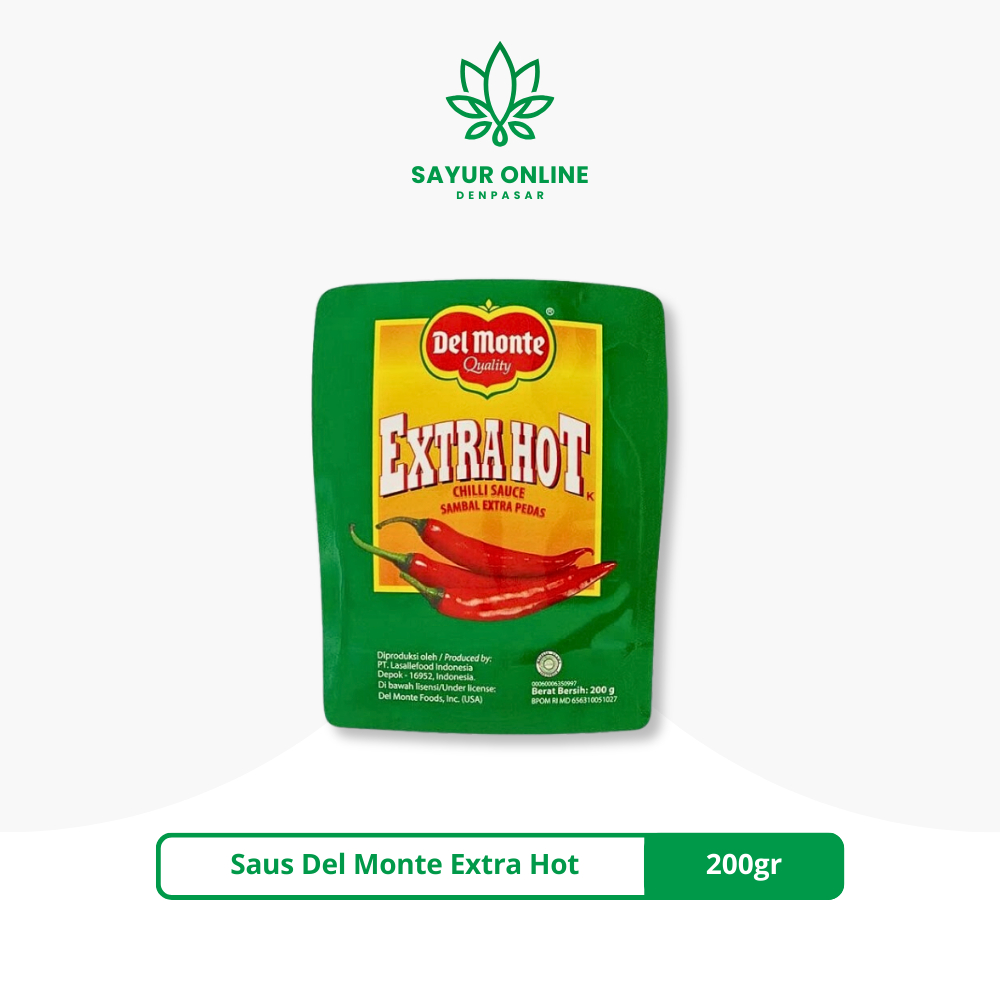 

Saus Del Monte Extra Hot 200gr - Sayur Online Denpasar
