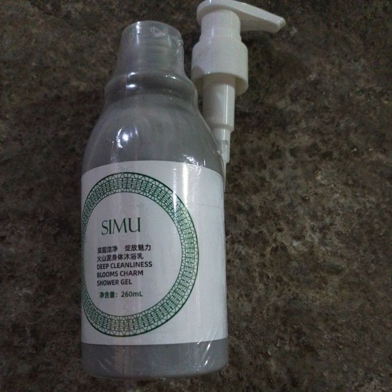 Simu deep Cleanliness blooms charm shower gel 260ml