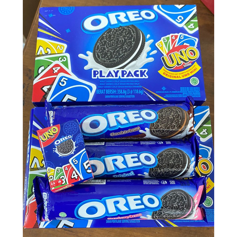 

oreo playpack isi 3+ kartu uno