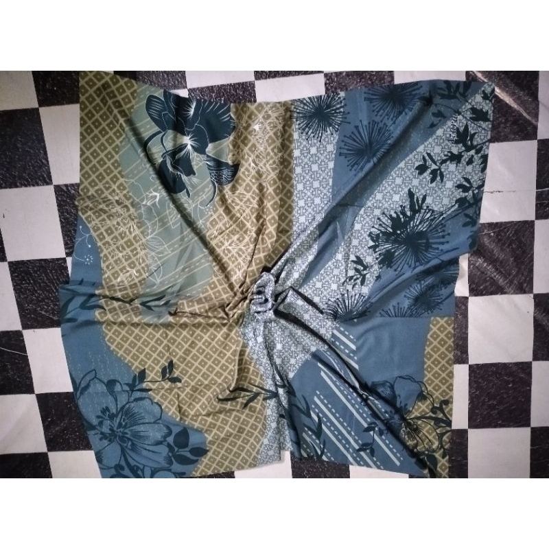 JILBAB SEGI EMPAT AZARA MOTIF HALUS