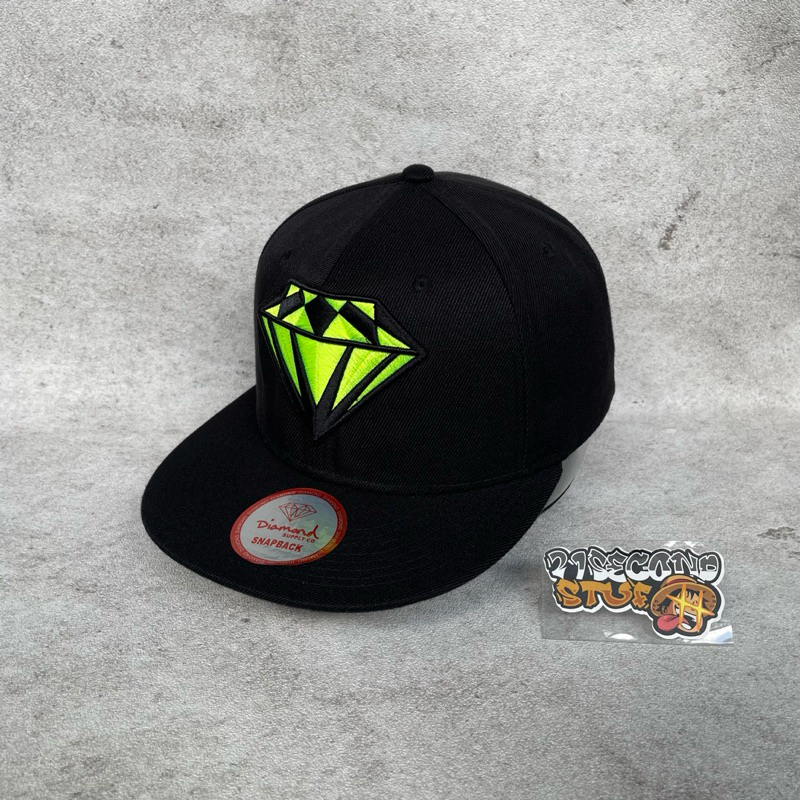 Topi diamond Supply Co Hitam Second
