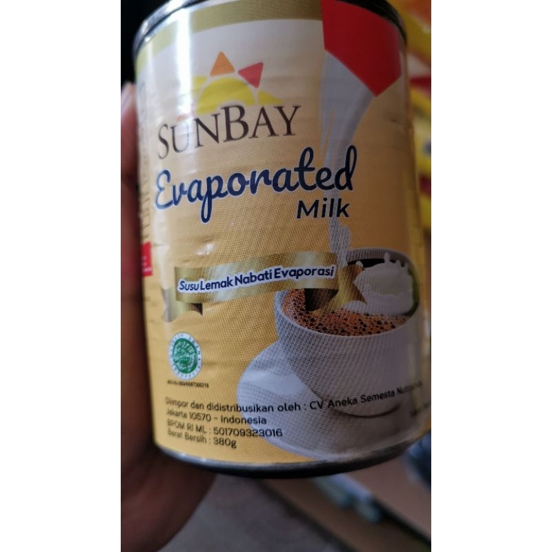 

susu evaporasi sunbay