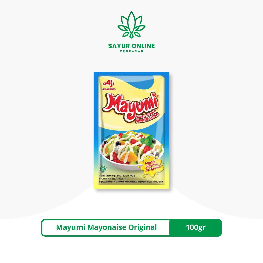 

Mayumi Mayonaise Original 100gr - Sayur Online Denpasar