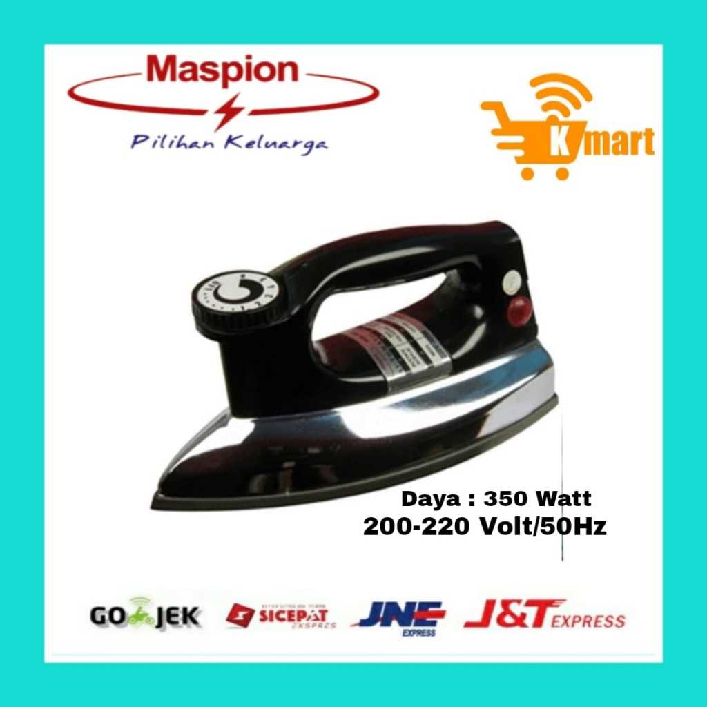 Maspion - Setrika Hitam HA90 HA 90