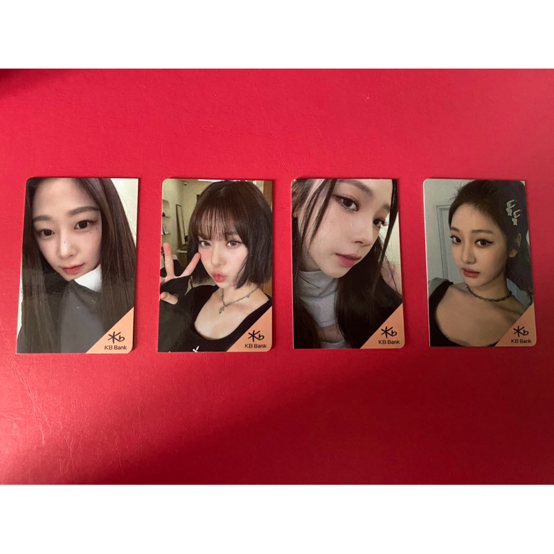 Aespa Photocard Rare Exclusive KB BANK SMTOWN in JAKARTA