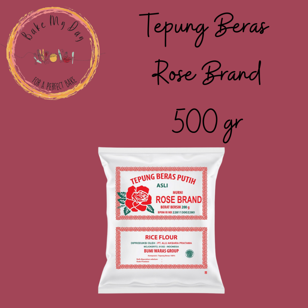 

Tepung Beras Rose Brand 500 gr