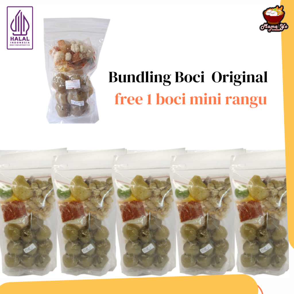 

Mama Yo Foodies - Paket Bundling Baso Aci Original - Boci Original