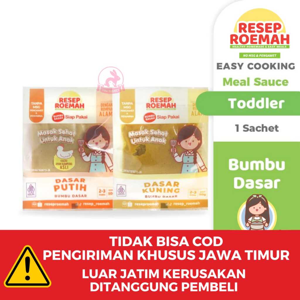 

RESEP ROEMAH BUMBU DASAR 50G - BUMBU DASAR INSTAN MPASI NO MSG