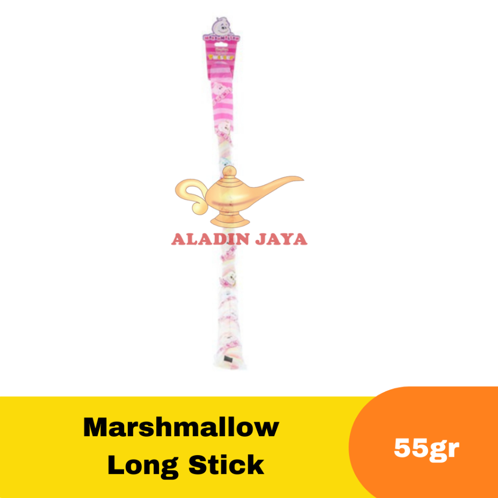 

Marshmallow Long Stick ukuran 55gr