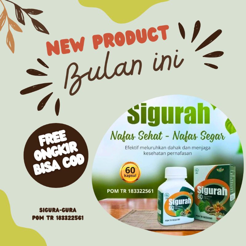 OBAT GURAH SIGURAH ORIGINAL OBAT BATUK MENGHILANGKAN DAHAK LENDIR