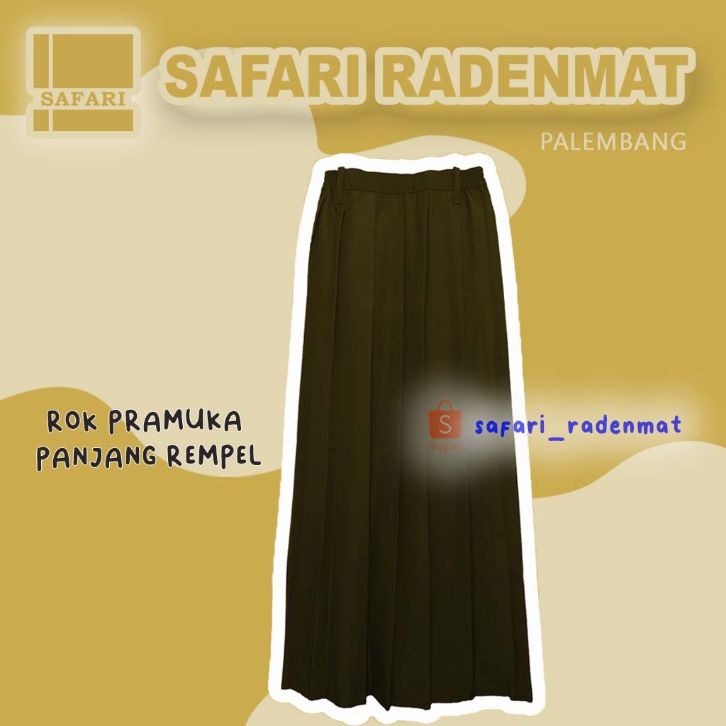 ROK PRAMUKA PANJANG SMP / SMA SERAGAM PRAMUKA // SAFARI RADENMAT
