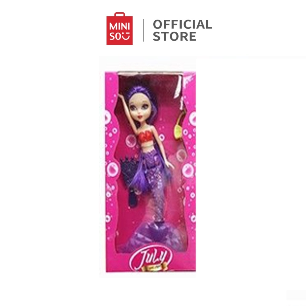 ART X39L MINISO Boneka Putri Duyung Boneka Mainan Putri Duyung Yang Lucu Anak Perempuan
