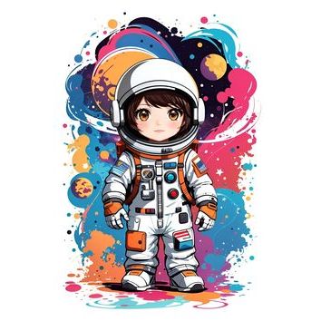 

Sablon DTF Stiker Sablon Setrika Tema Astronot 1 Ukuran +_15cm