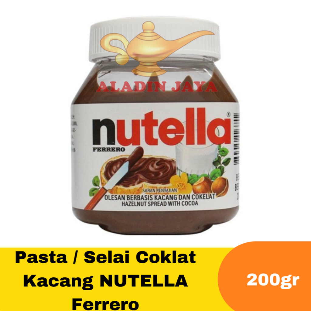 

Pasta / Selai Coklat Kacang NUTELLA Ferrero Semua Varian