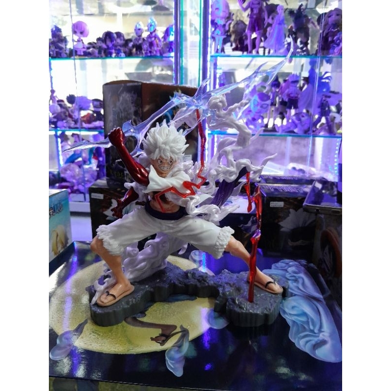 Action Figure Luffy Gear 5 Nika