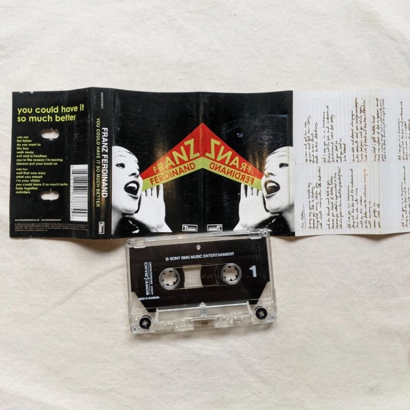 Kaset Franz Ferdinand You Could Have It So Much Better