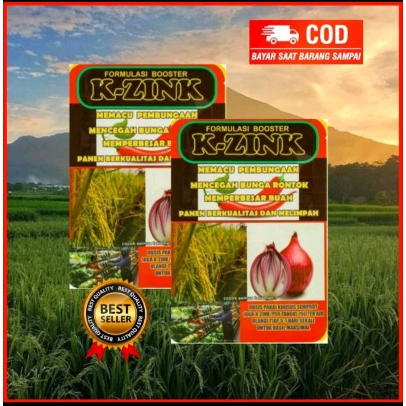 K-ZINK Booster pupuk buah 150 gr