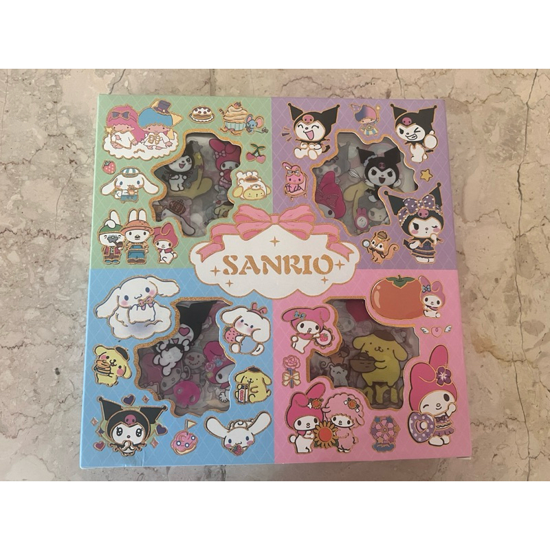 

CUTE SANRIO STICKERS SET ISI 100PCS