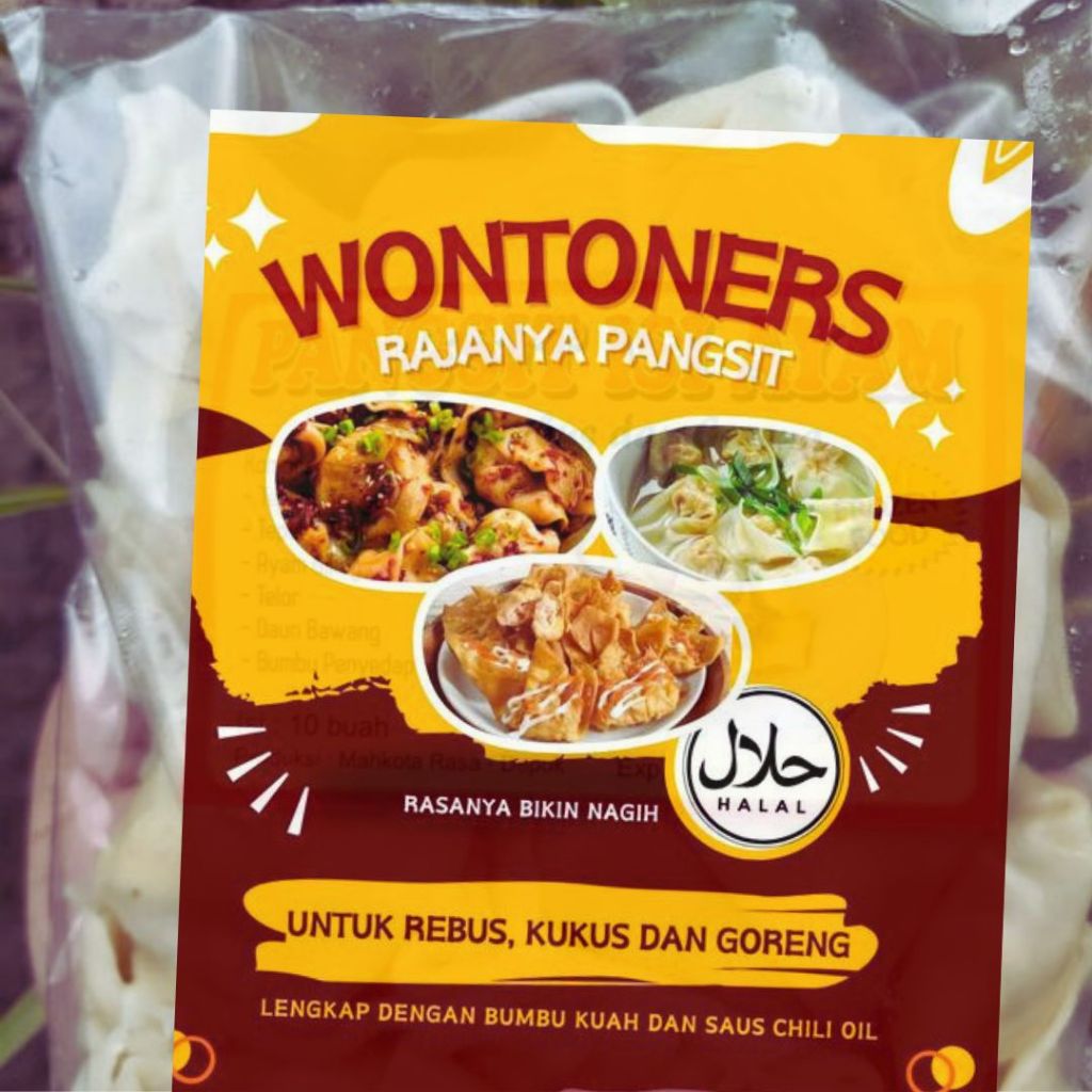 

wonton chili oil frozen food