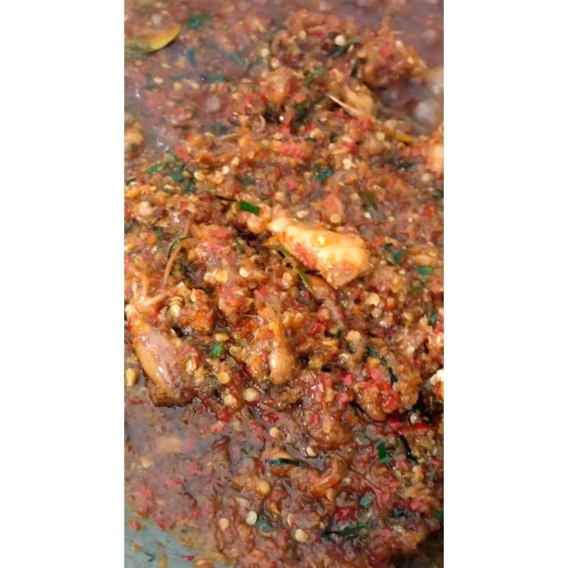 

sambel jerit variant baby cumi