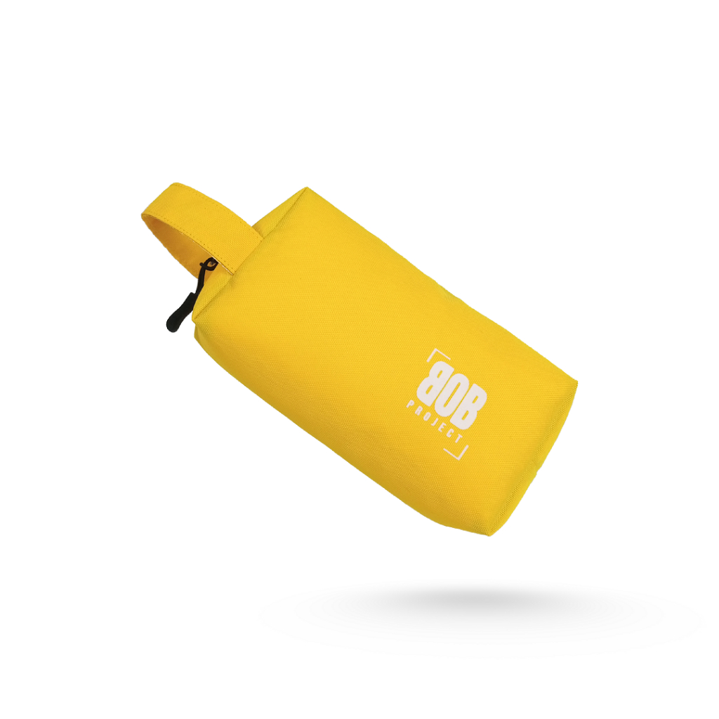 

BOB - Tempat Pensil Jumbo Medium / Pencil Case Souvenir Stationery Multifungsi Sekolah & Kerja | Colorful Yellow