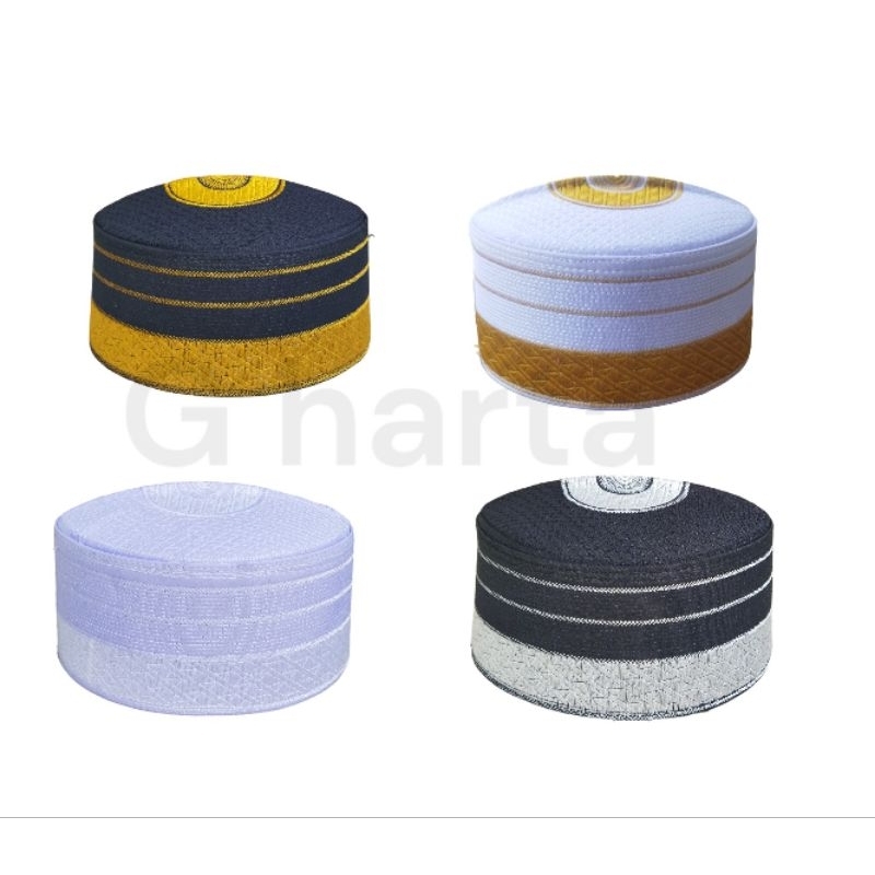 songkok peci reca / BUGIS HITAM FULL BORDIR  peci anak Peci Hitam Songket Songkok peci putih Peci bu