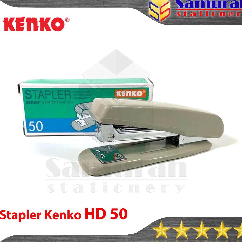 

Baru Laris Stapler Kenko HD 5 Mesin Staples Tangan HD5 Kecil Alat Strapler Hecter Stepler Kertas HD5