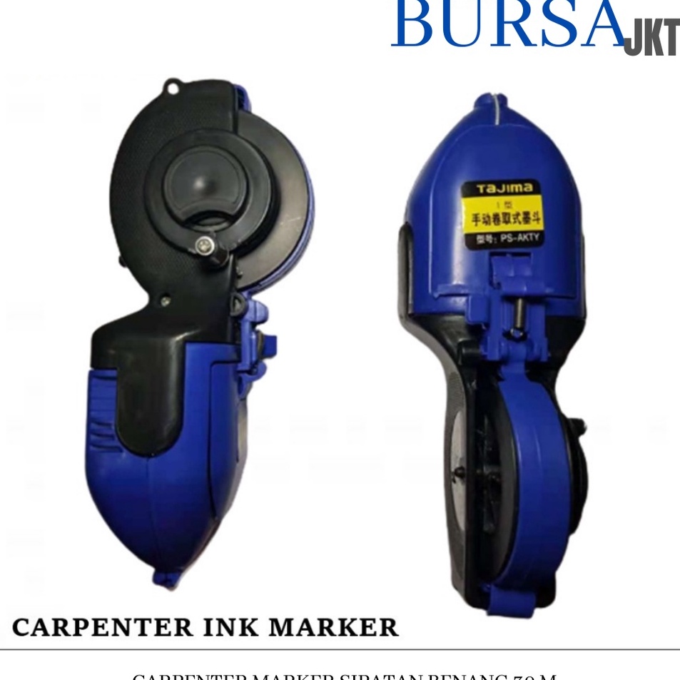 

Super Tambahan CARPENTER INK MARKER SIPATAN BENANG 3 M PENGGARIS BENANG TAJIMA