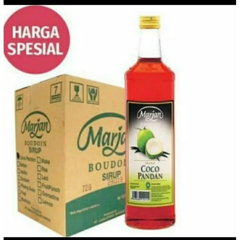 

Marjan Syrup Melon dan cocopandan