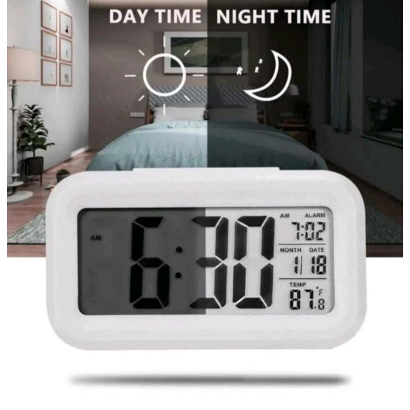TERMURAH JAM DIGITAL ALARM, jam weker digital meja alarm led