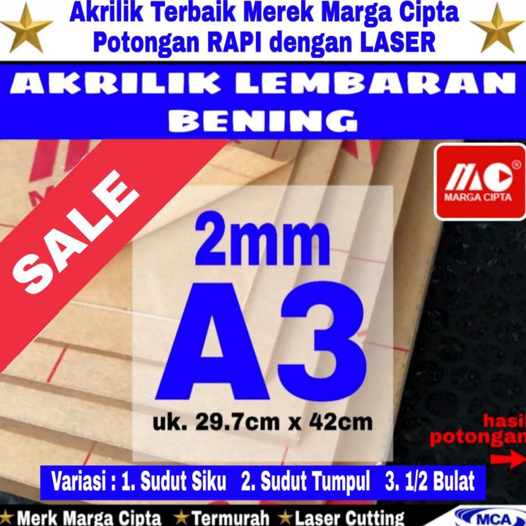 

Tinggi Peminat AKRILIK lembaran 2mm A3 Akrilik bening Marga cipta Acrylic