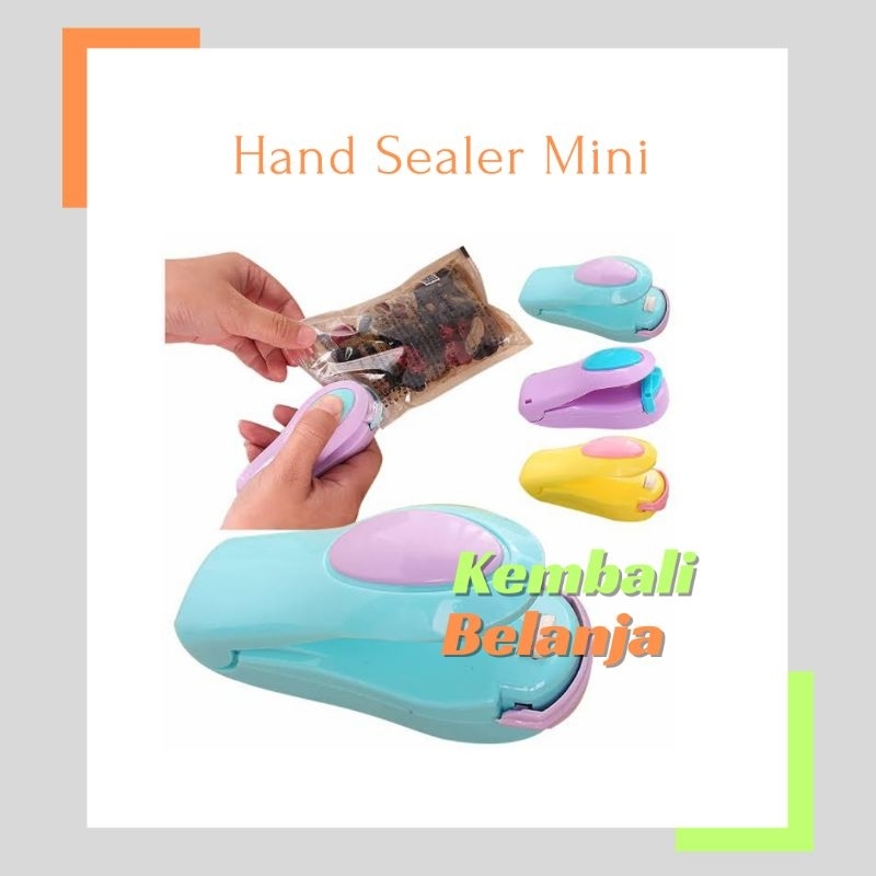 Hand Sealer/ Perekat Plastik/ Hand Sealer Mini/ Hand Sealer Portabel/ Perekat Plastik Elektrik/ Alat