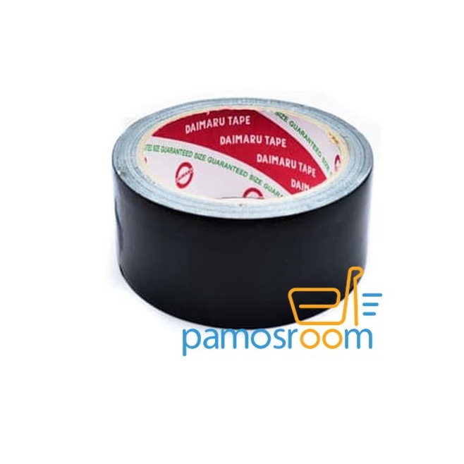 

Get Surprise Lakban Kain Cloth Tape 2 Inch 48mm x 12 meter Hitam Daimaru Lakban