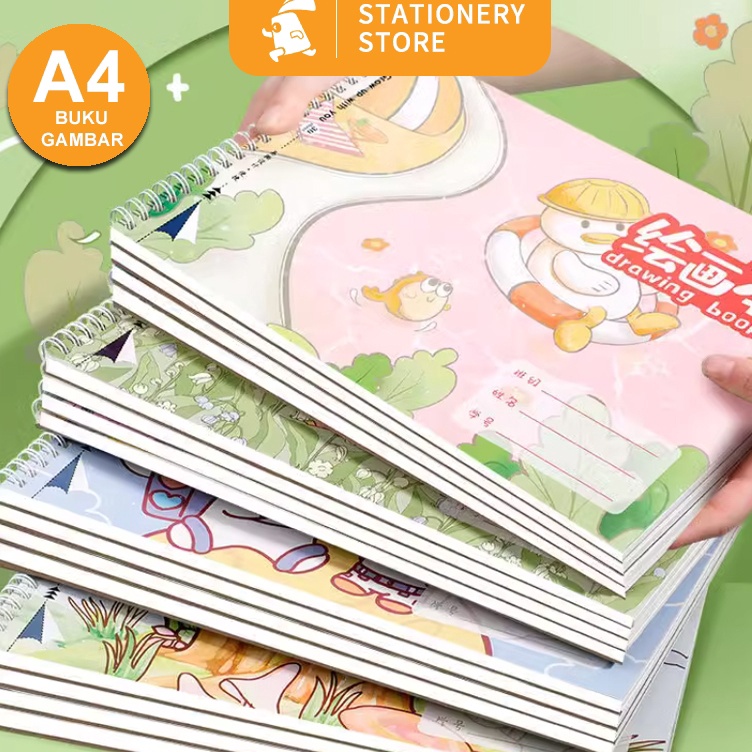 

Update Terbaik A4 Painting Book Buku GambarSketchbook Sketsa Design Lucu 12g 3 lembarRabbit Stationery