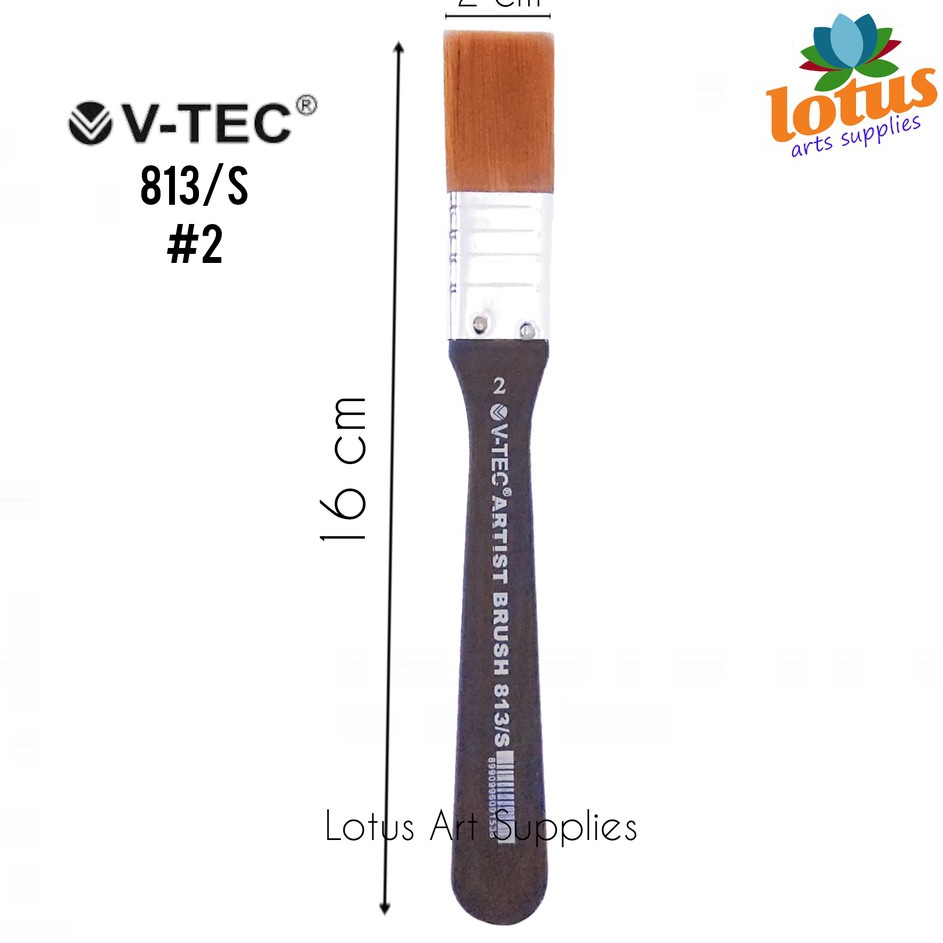 

Serbu Produk VTEC Kuas 813 No2 Short Kuas Lukis
