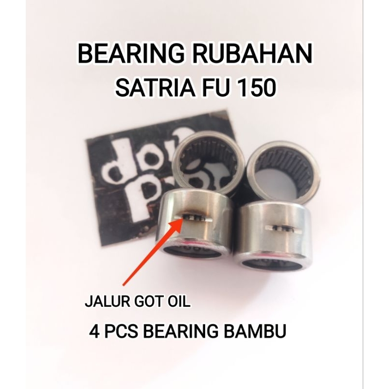Bearing Noken As Satria Fu Tanpa Bubut head Ada Jalur Oil isi ( 4 Pcs ) Bearing HK 1616 Bambu