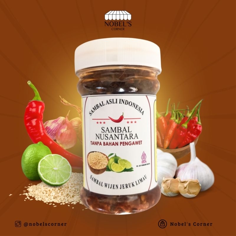 

(NEW) Sambal Wijen Jeruk Limau - Sambal Nusantara