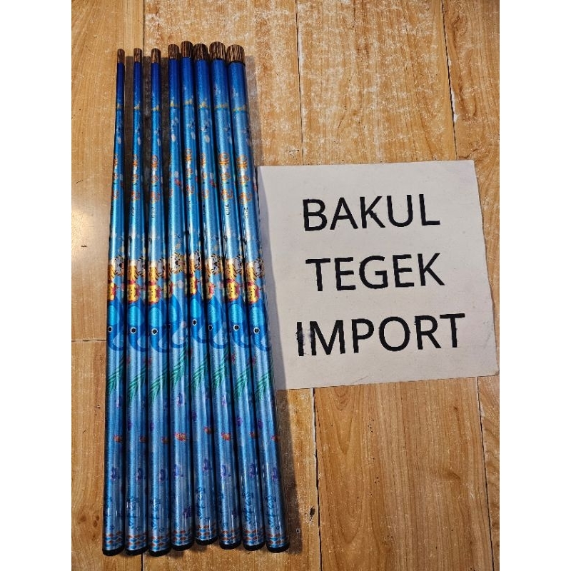 tegek jinsong blue animal action soft lentur 4:6 ruas 42cm